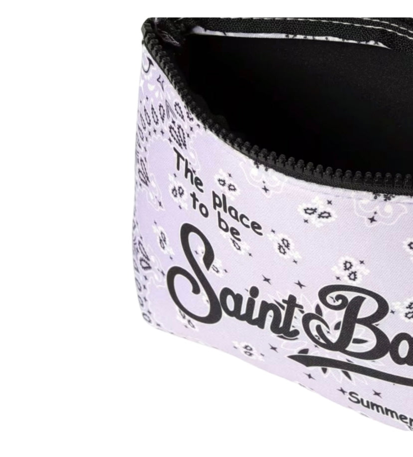 MC2 SAINT BARTH - Pochette Aline Lilla Stampa Bandana Round