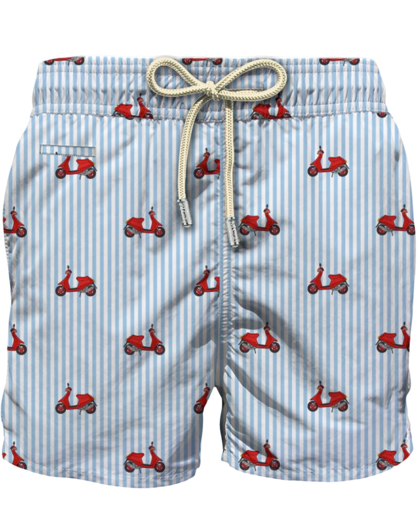 MC2 SAINT BARTH - Costume GP Scooter Stripes