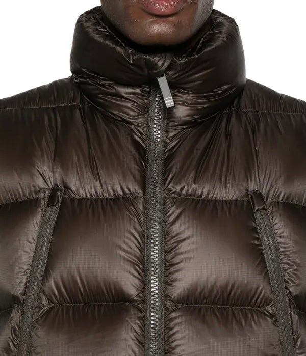 OUTHERE - Gilet Imbottito Gazer Marrone Coffee