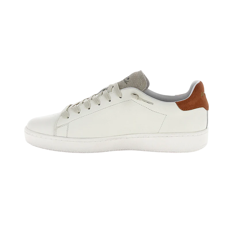LOTTO - Sneakers Autograph Stripes Bianche e Beige