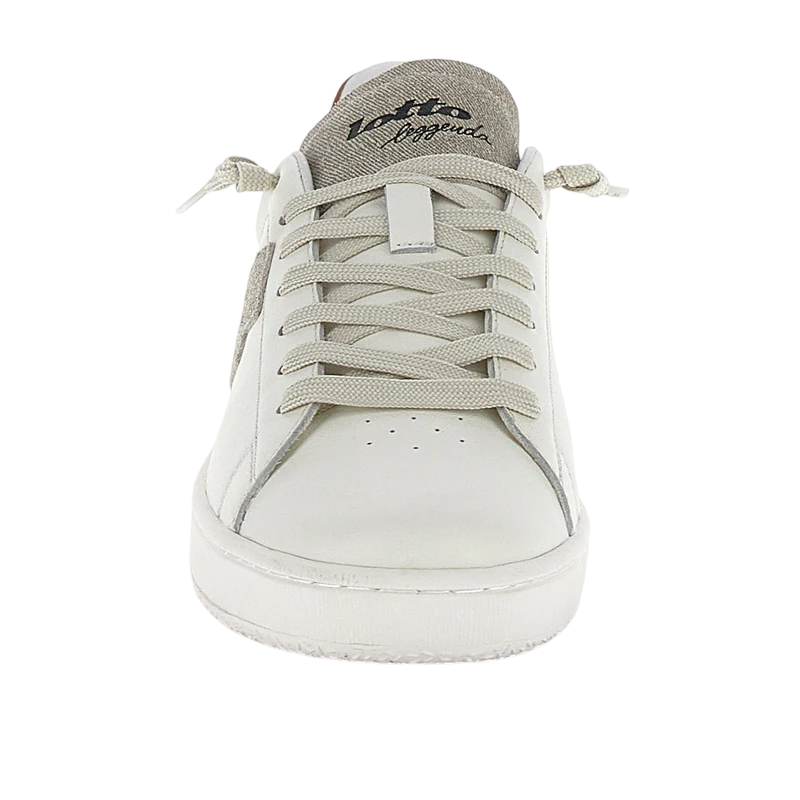 LOTTO - Sneakers Autograph Stripes Bianche e Beige
