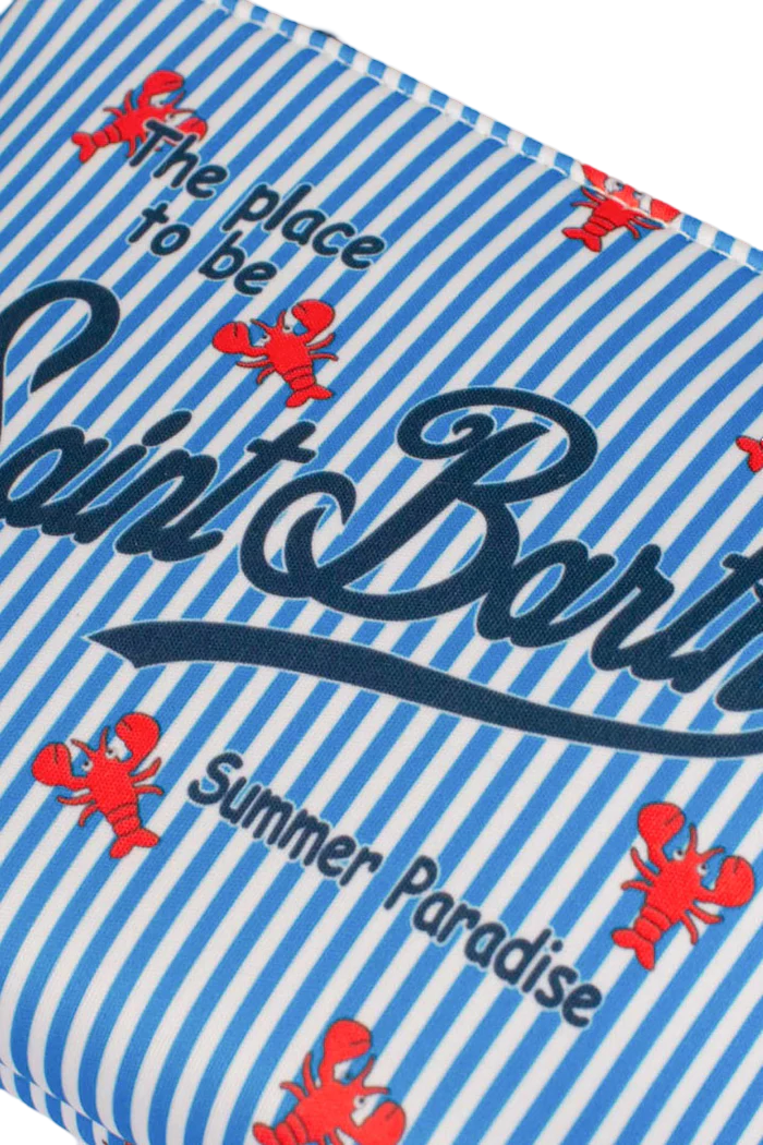 MC2 SAINT BARTH - Pochette Aline Stampa Lob Block Stripes