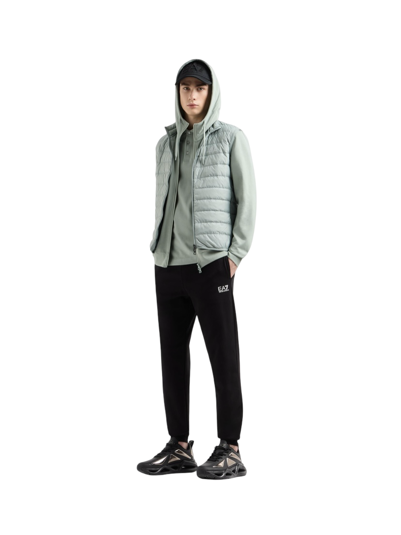 EA7 - Gilet Verde Menta Packable Core Identity