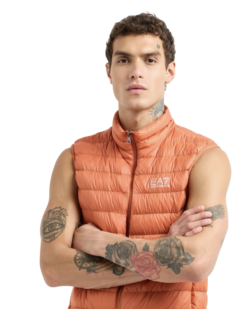 EA7 - Gilet Arancione Packable Core Identity