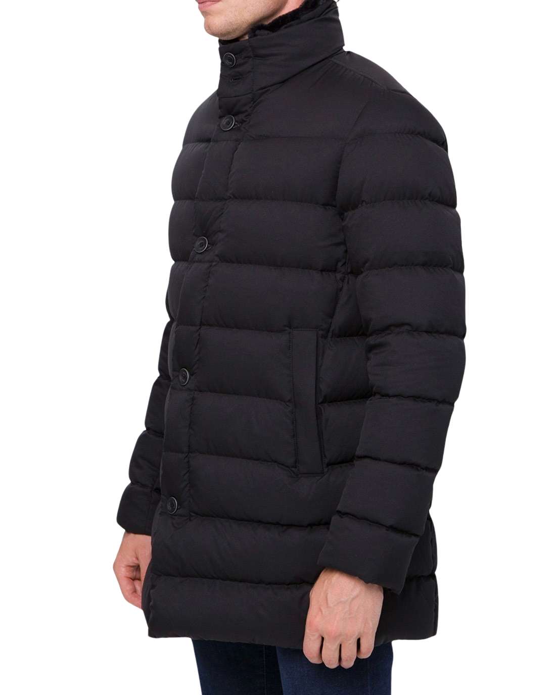 HERNO - Piumino Nero in Arendelle