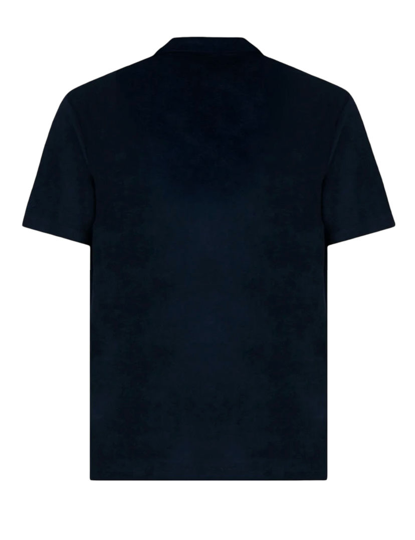 MC2 SAINT BARTH- Polo Blu Terry in Spugna Ultra Light