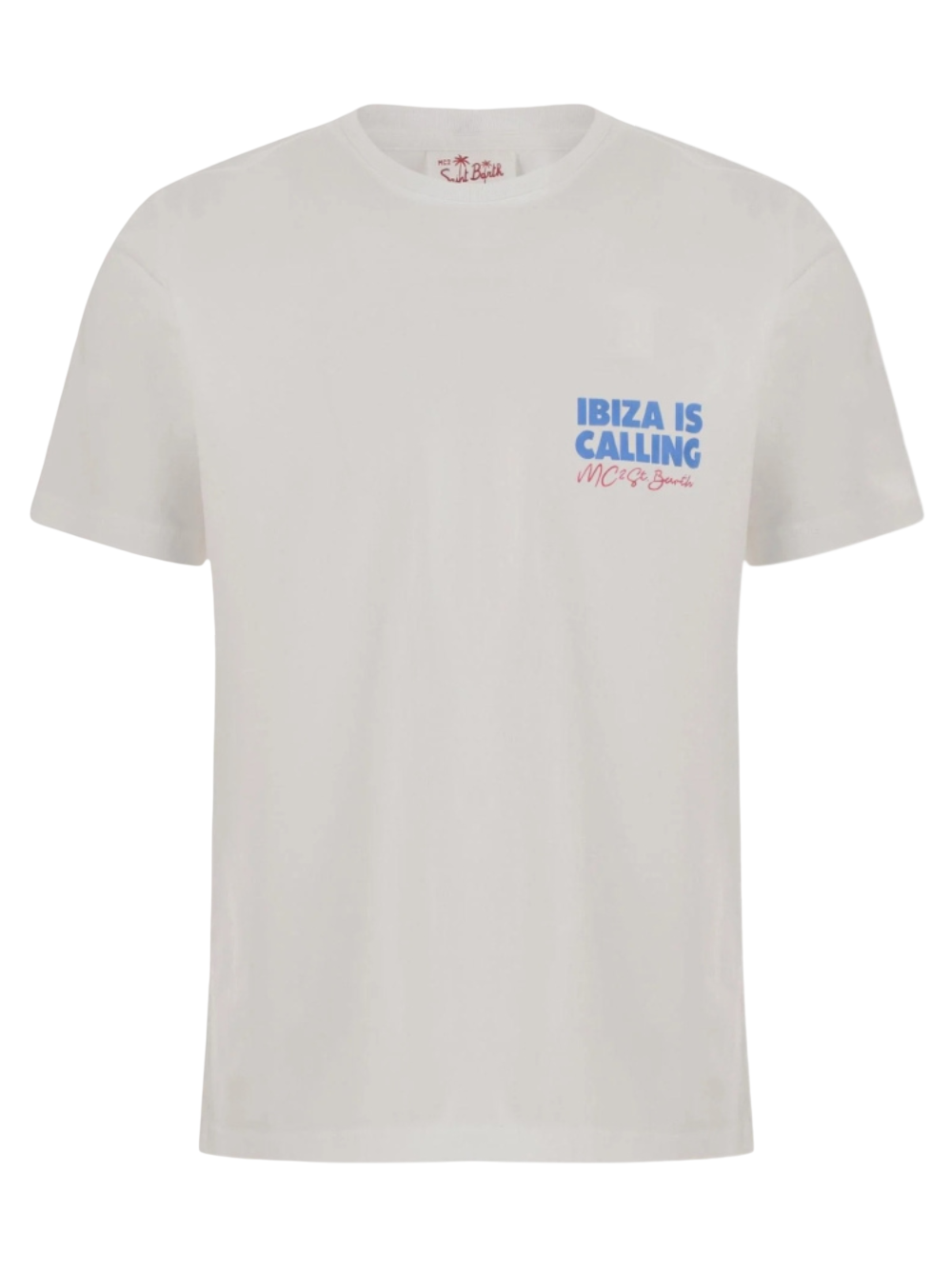MC2 SAINT BARTH - T-shirt Delmar Bianca Ibiza Is Calling