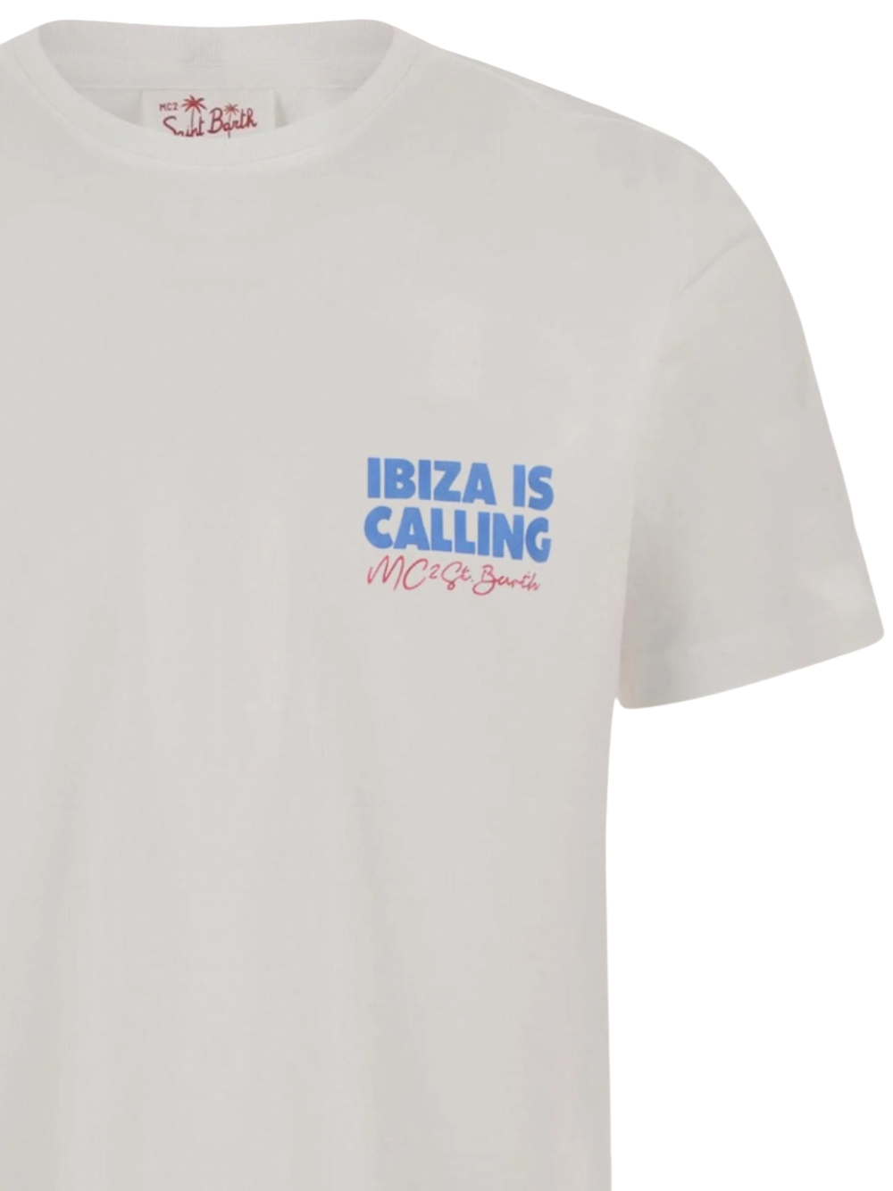 MC2 SAINT BARTH - T-shirt Delmar Bianca Ibiza Is Calling