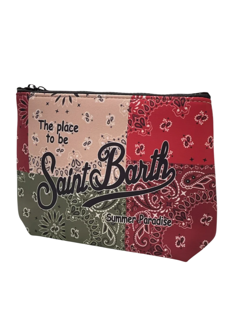 MC2 SAINT BARTH - Pochette Aline Bandana Round Patch
