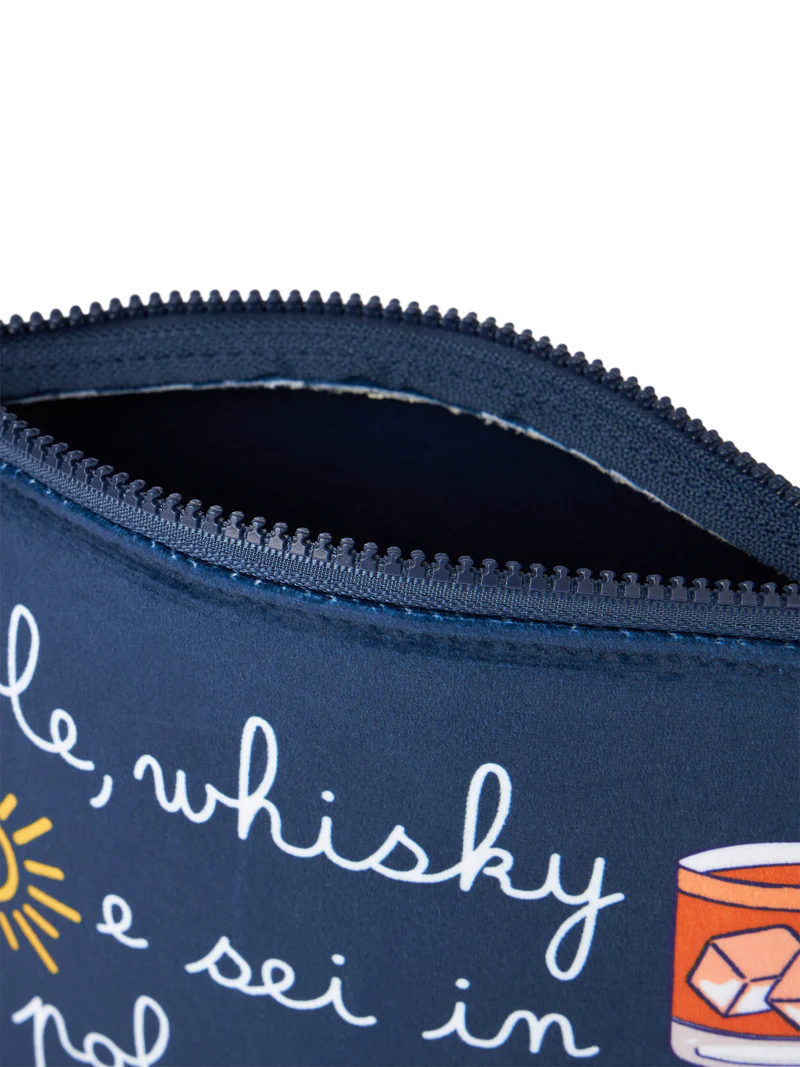 MC2 SAINT BARTH - Pochette in Lana Aline Sole, Whisky e sei in Pole Position