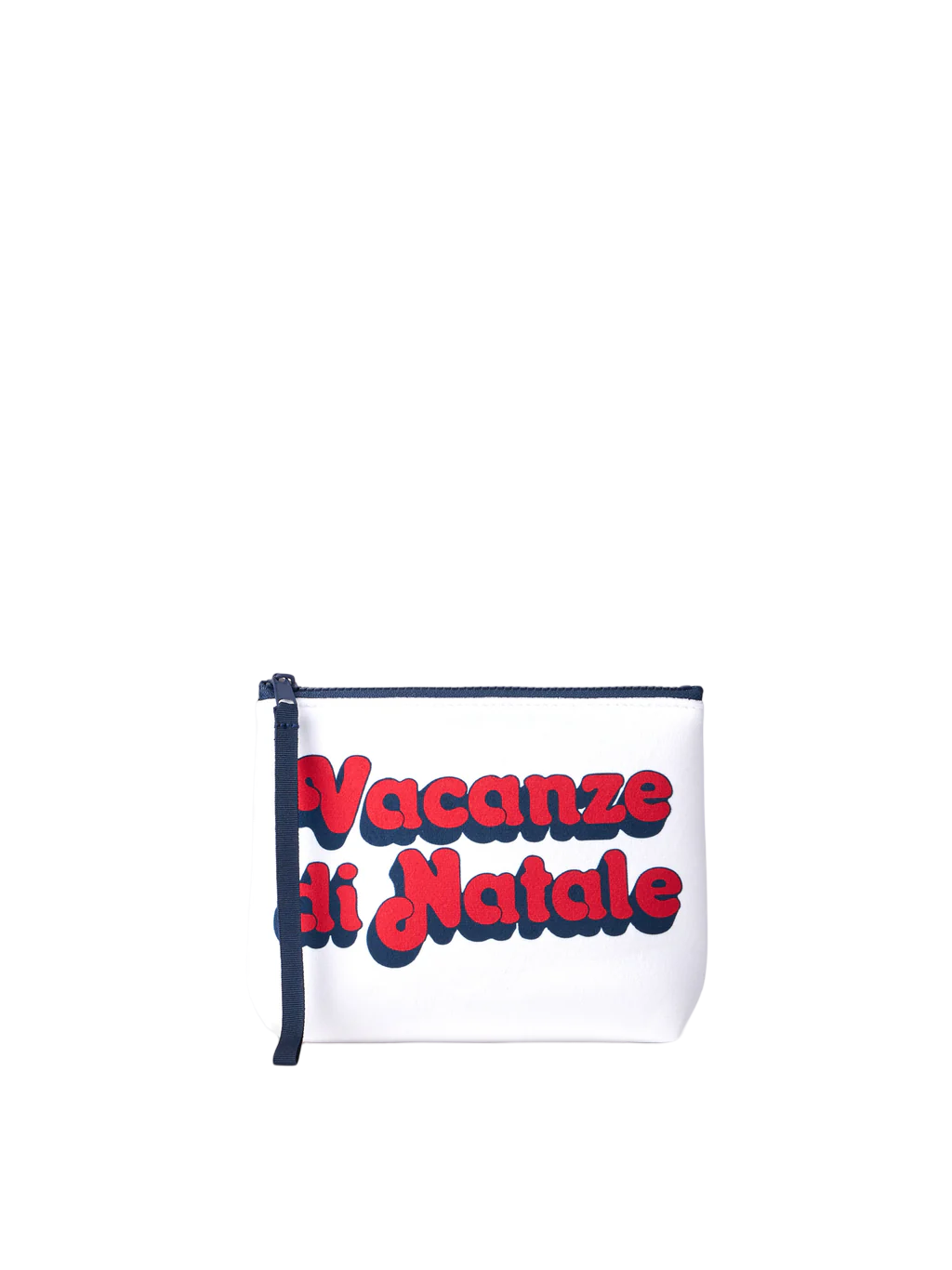 MC2 SAINT BARTH - Pochette in Lana Aline Vacanze Di Natale Logo Bianca
