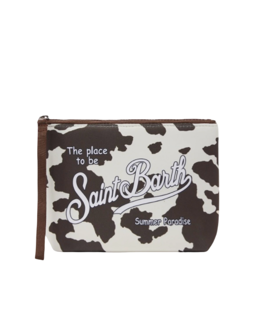 MC2 SAINT BARTH - Pochette Aline Cow Print