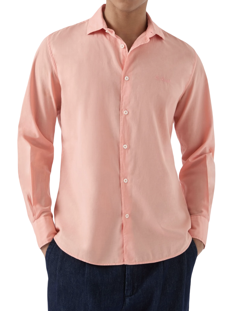 MC2 SAINT BARTH - Camicia Pesca in Voile di Cotone