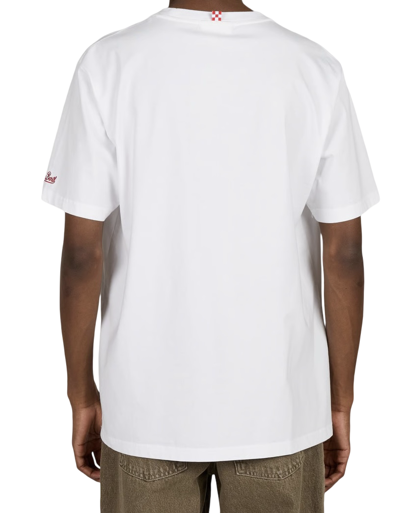 MC2 SAINT BARTH - T-shirt Bianca St Tropez Port Car