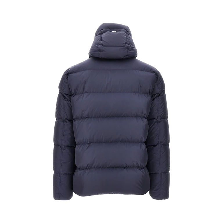 HERNO - Bomber Blu in Nylon Chamonix