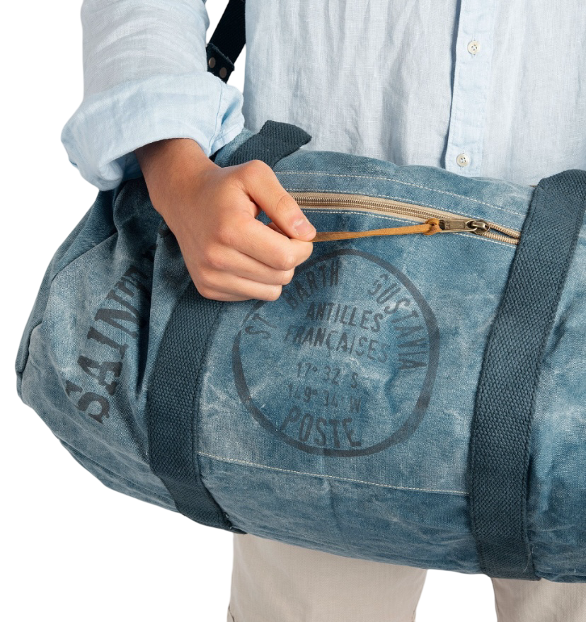 MC2 SAINT BARTH - Borsone Maxime in Denim