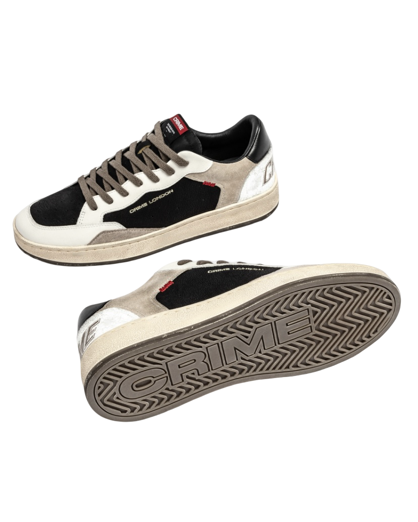 CRIME LONDON - Sneakers Chelsea Fall City Nere, Bianche e Beige