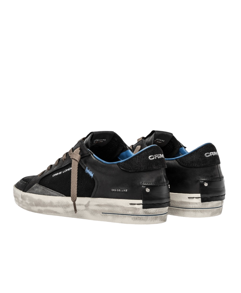 CRIME LONDON - Sneakers SK8 Deluxe Midnight Black