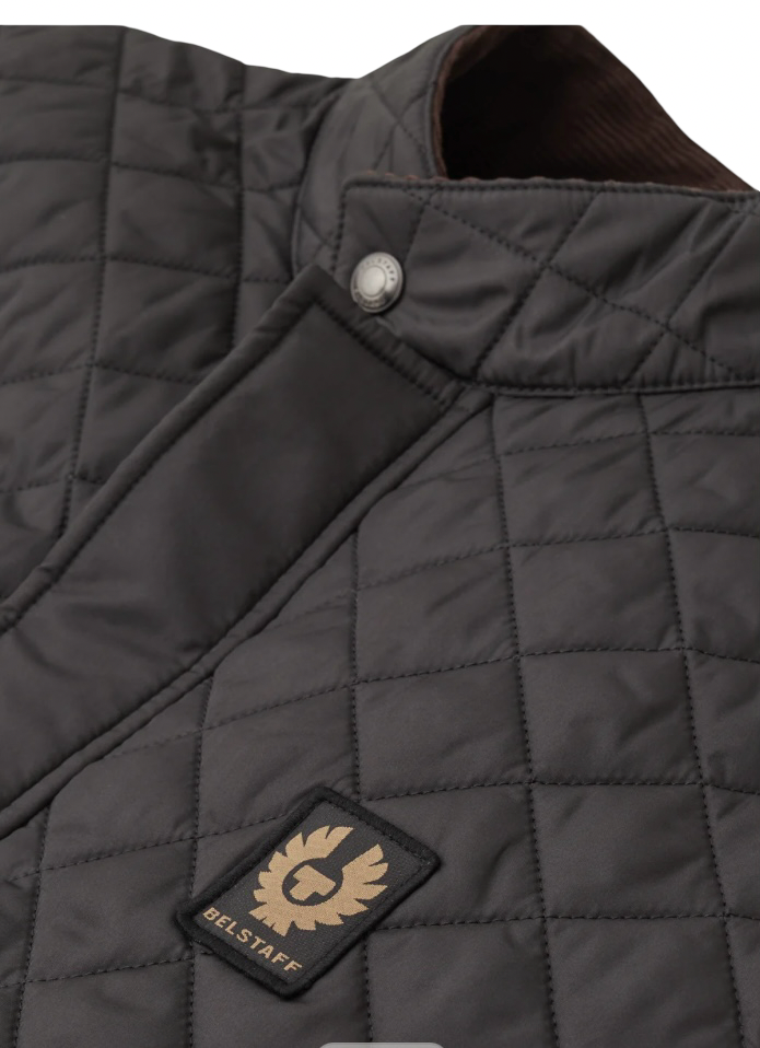 BELSTAFF - Gilet Nero Trapuntato Icon