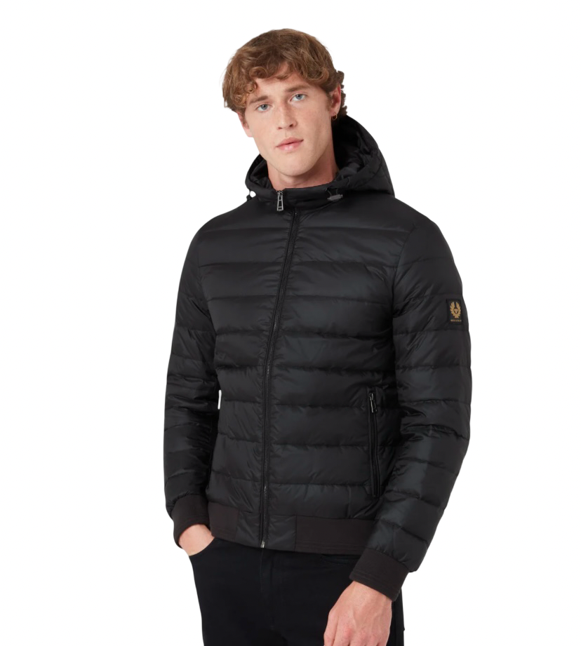 BELSTAFF - Piumino Nero Control Jacket