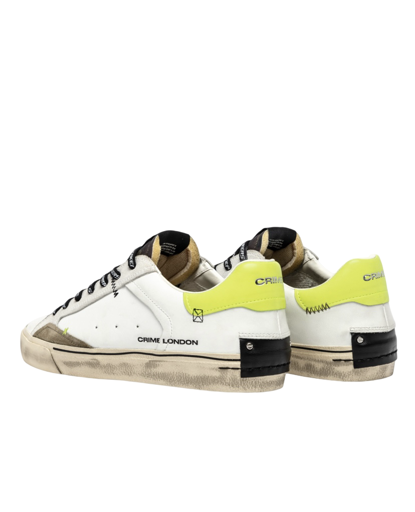 CRIME LONDON - Sneakers Deconstructed Camouflage Giallo