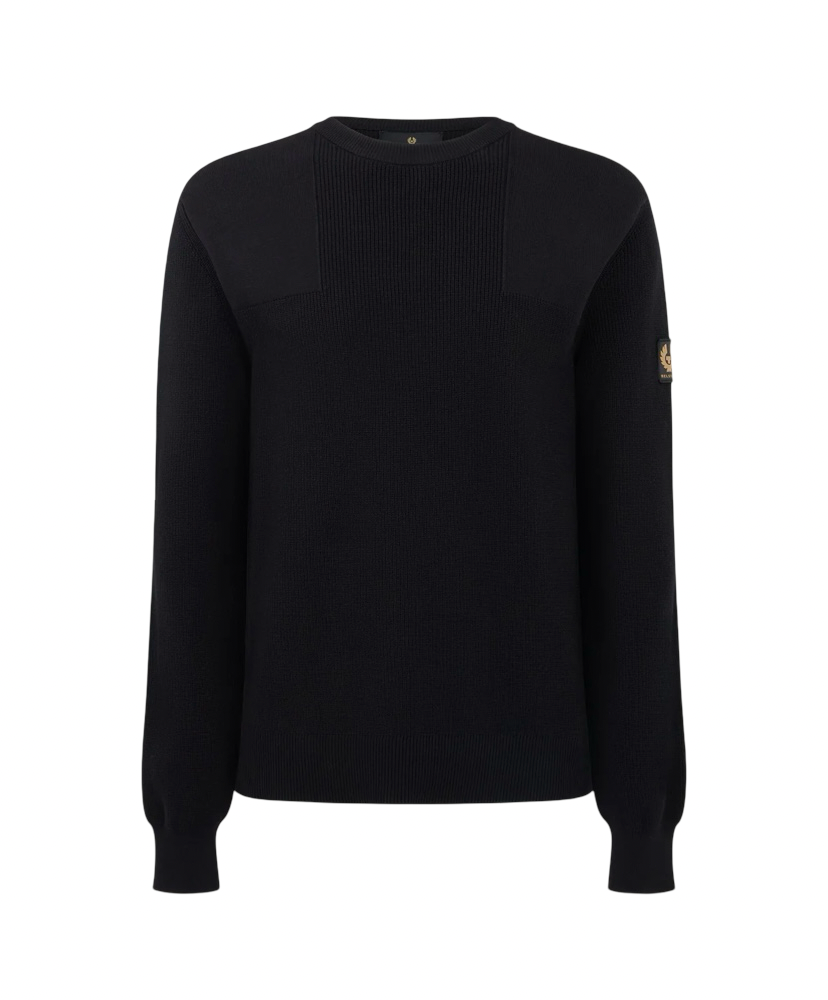 BELSTAFF - Maglione Nero Commander