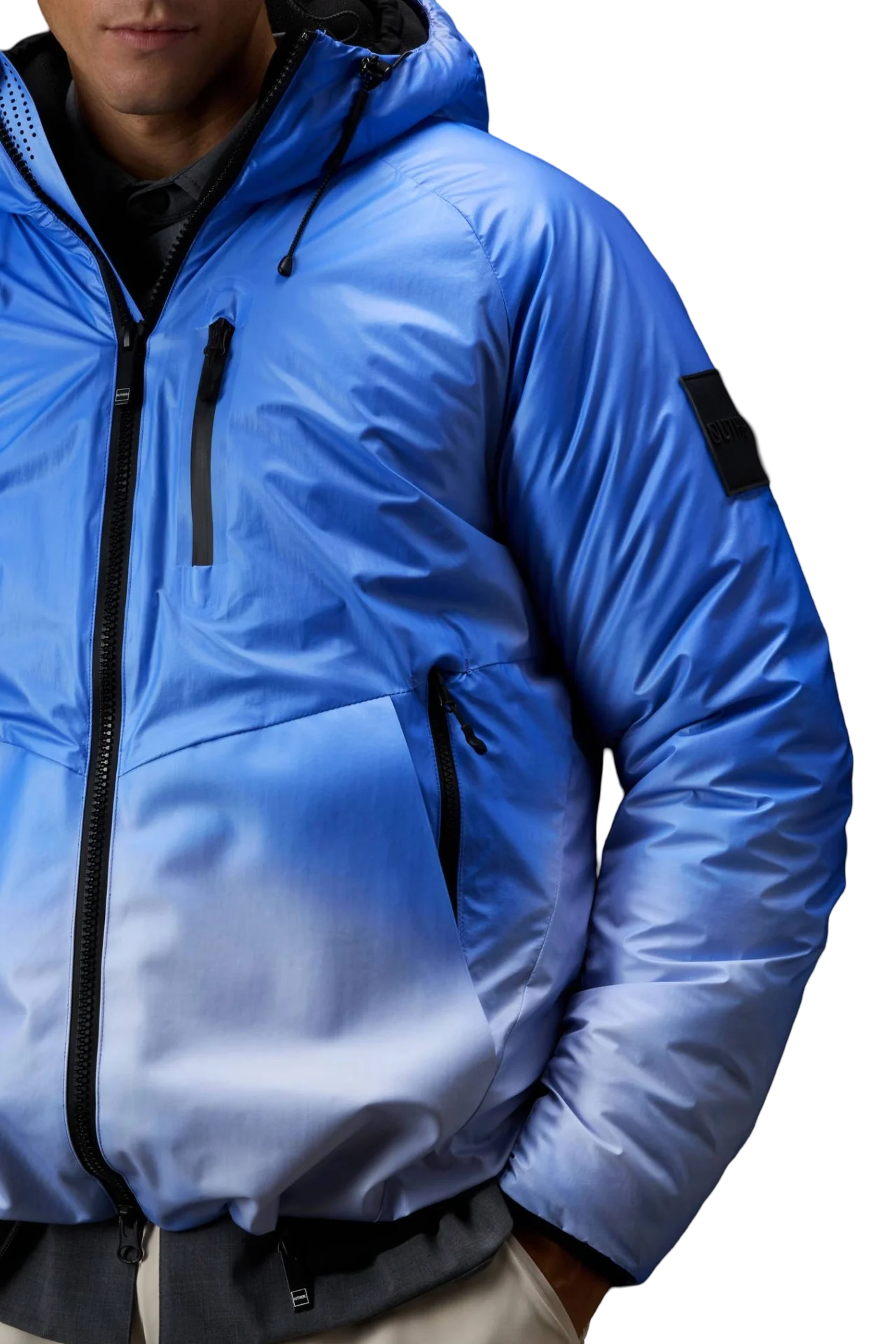 OUTHERE - Piumino Azzurro Stratus Double Reactive