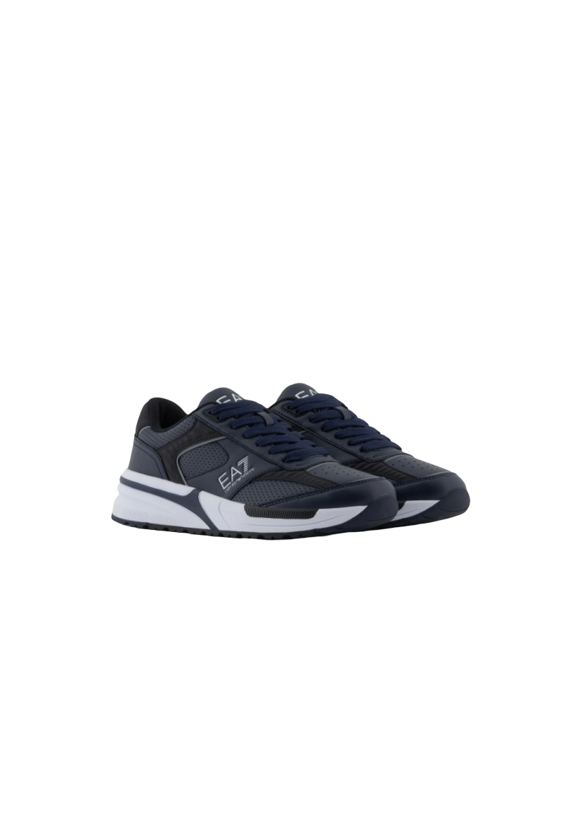 EA7 - Sneakers Carter Blu e Nere