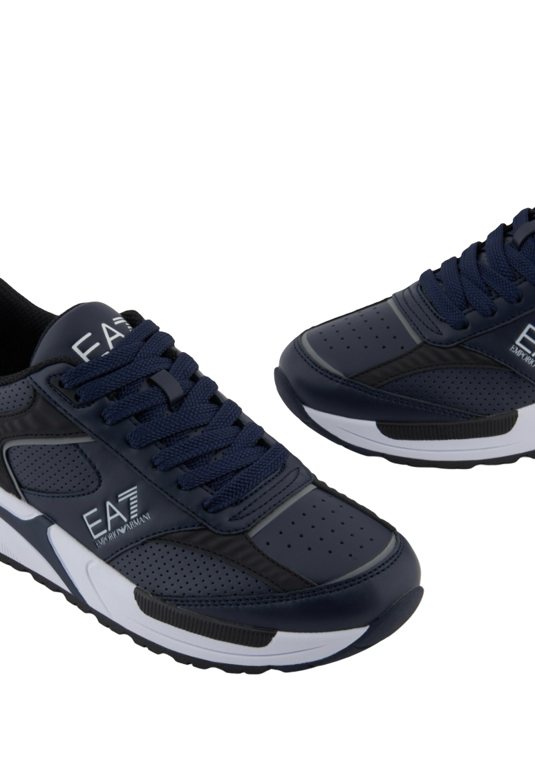 EA7 - Sneakers Carter Blu e Nere