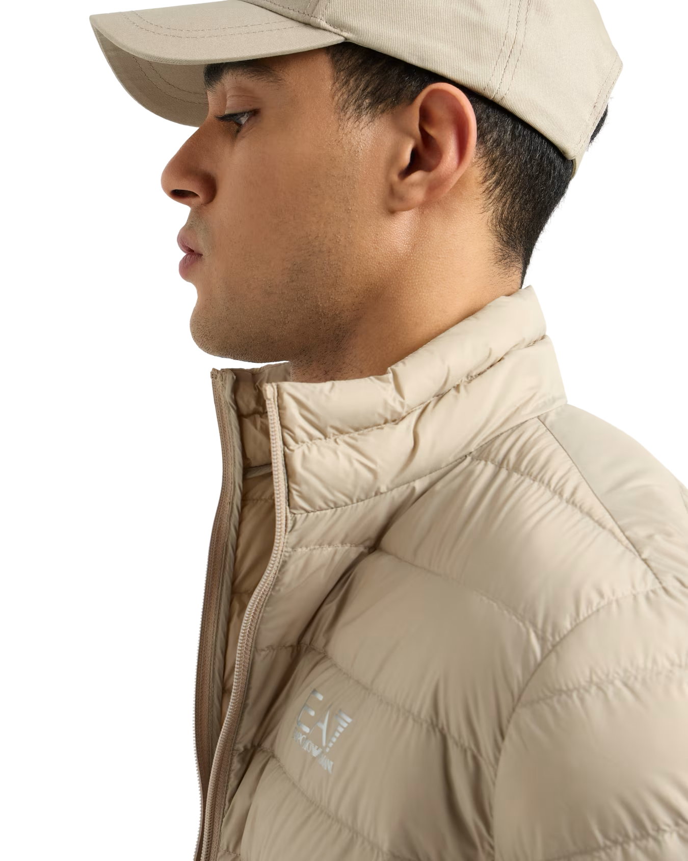 EA7 - Piumino Beige 100 Grammi Packable Core Identity