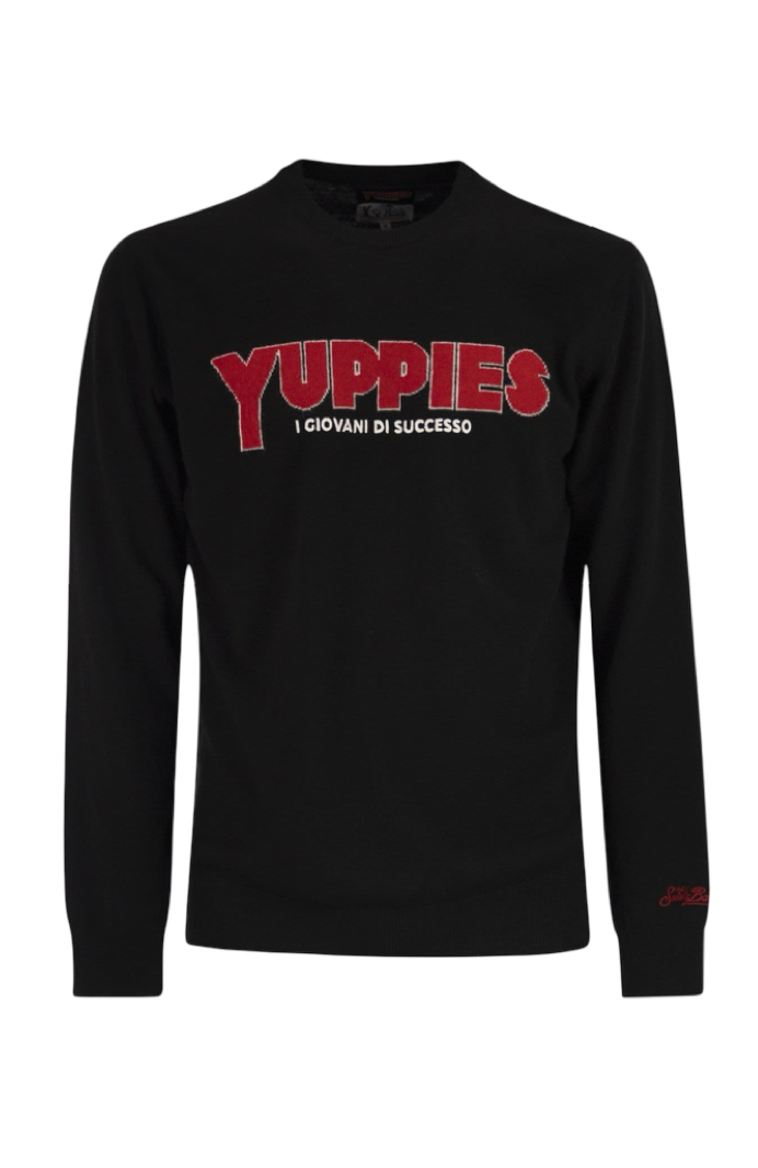 MC2 SAINT BARTH - Maglione Nero Yuppies