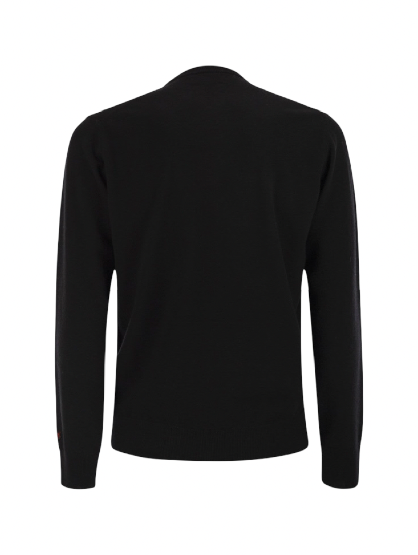 MC2 SAINT BARTH - Maglione Nero Yuppies