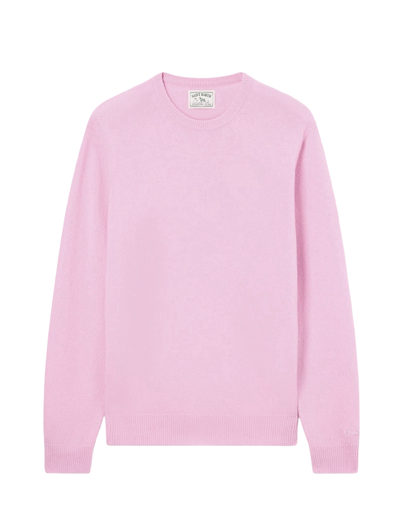 MC2 SAINT BARTH - Maglione Rosa Regent Lambswool