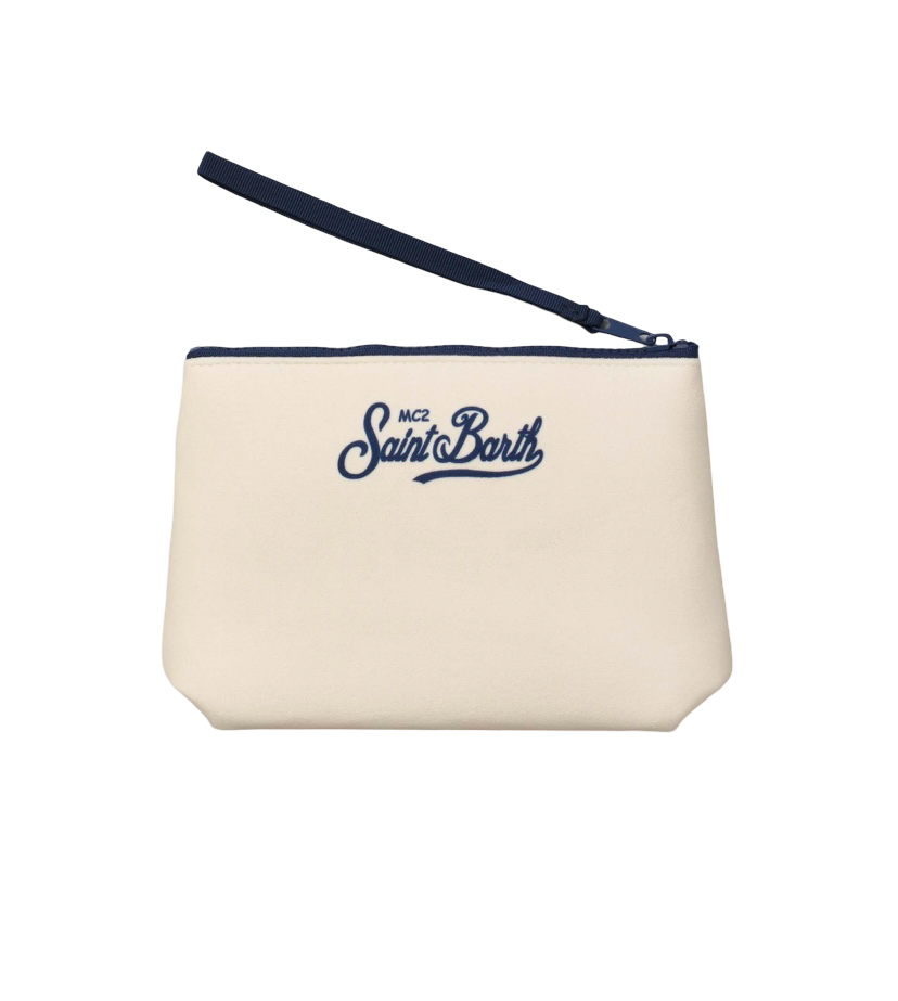 MC2 SAINT BARTH - Pochette Aline Bianca Panna St.Barth Sport Club