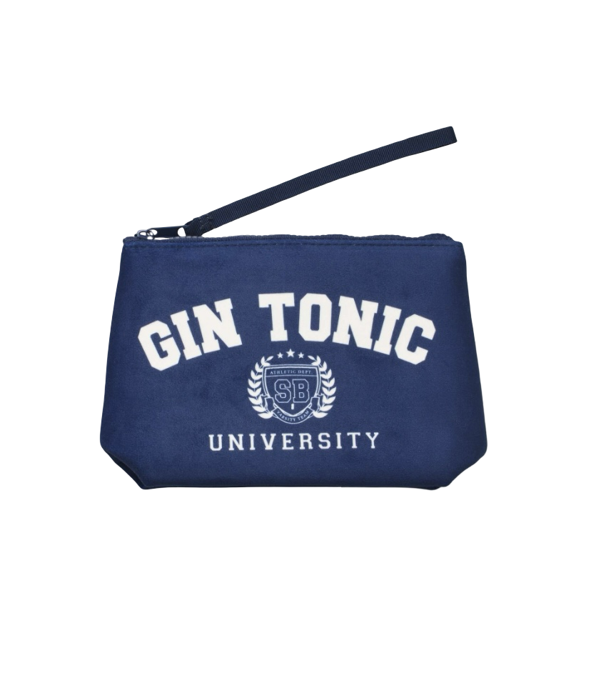 MC2 SAINT BARTH - Pochette Aline Blu Gin Tonic University