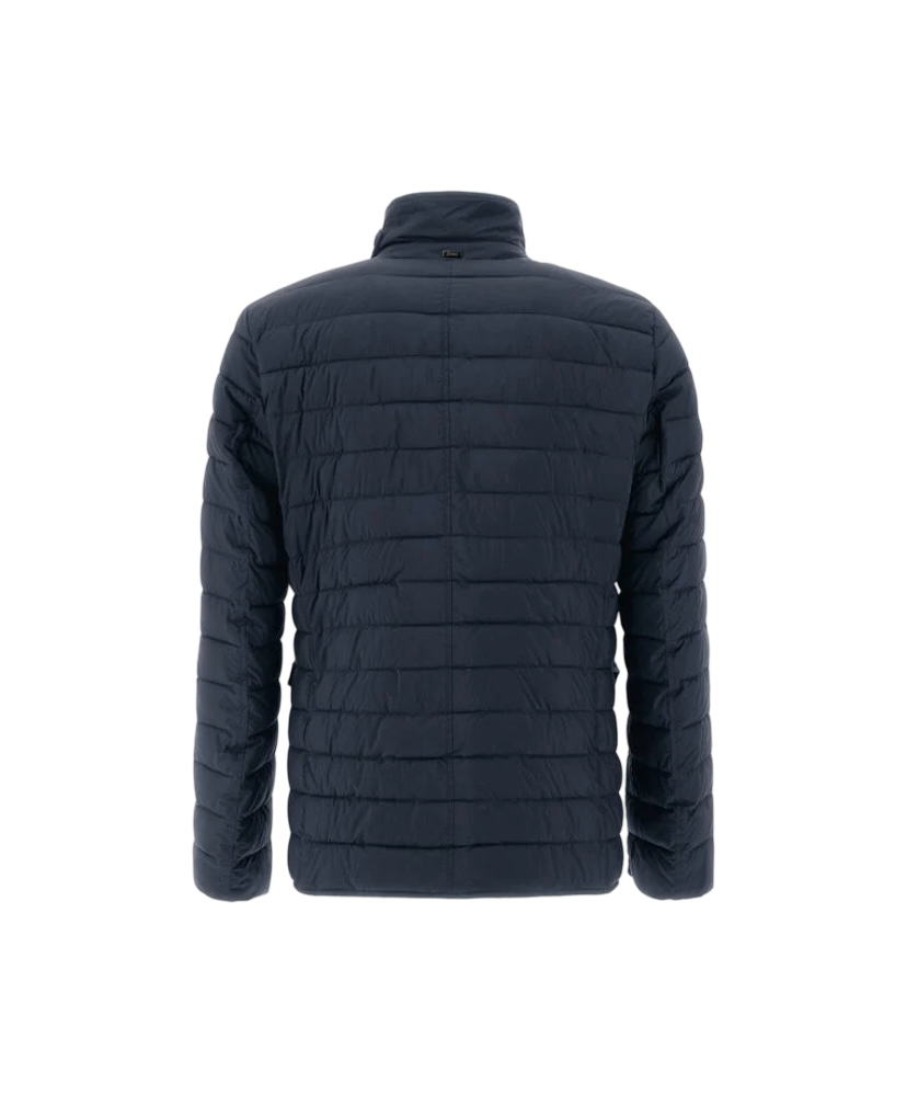 HERNO - Piumino 100 Grammi Giacco Blu Baltico