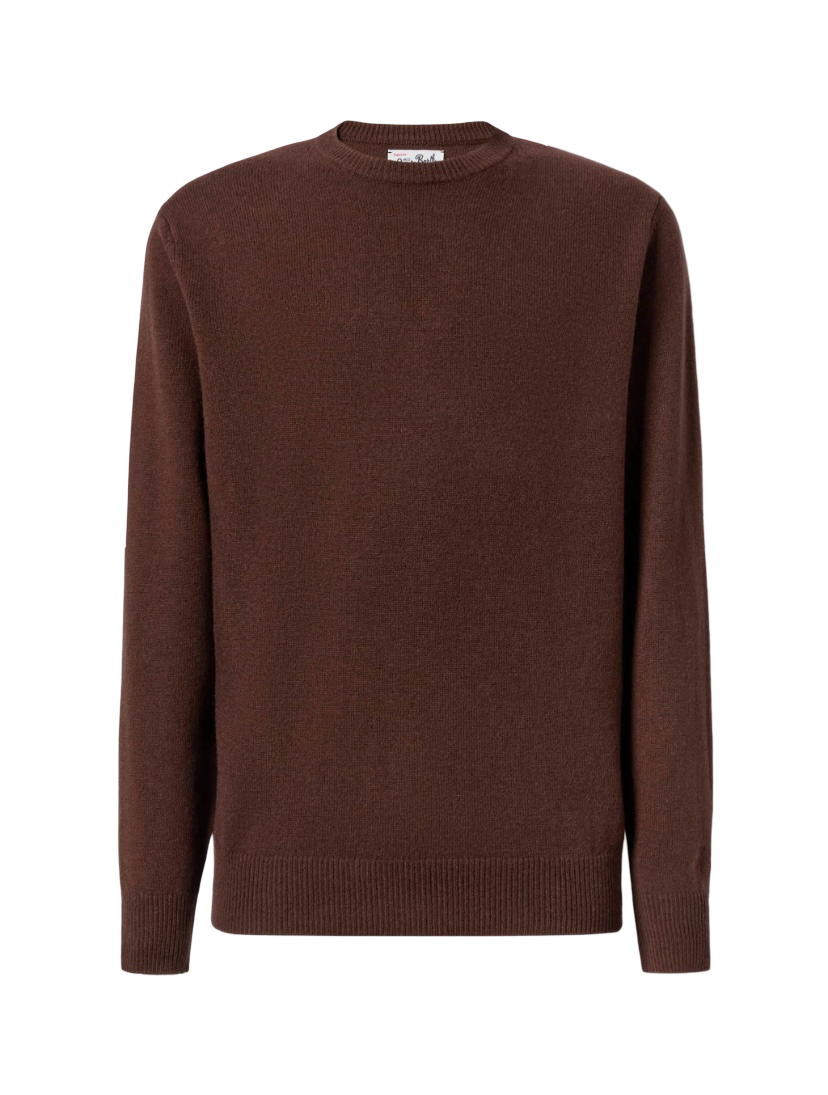 MC2 SAINT BARTH - Maglione Marrone Lambswool