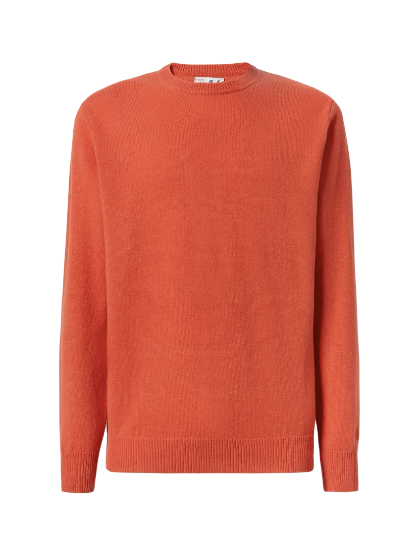 MC2 SAINT BARTH - Maglione Arancione Lambswool