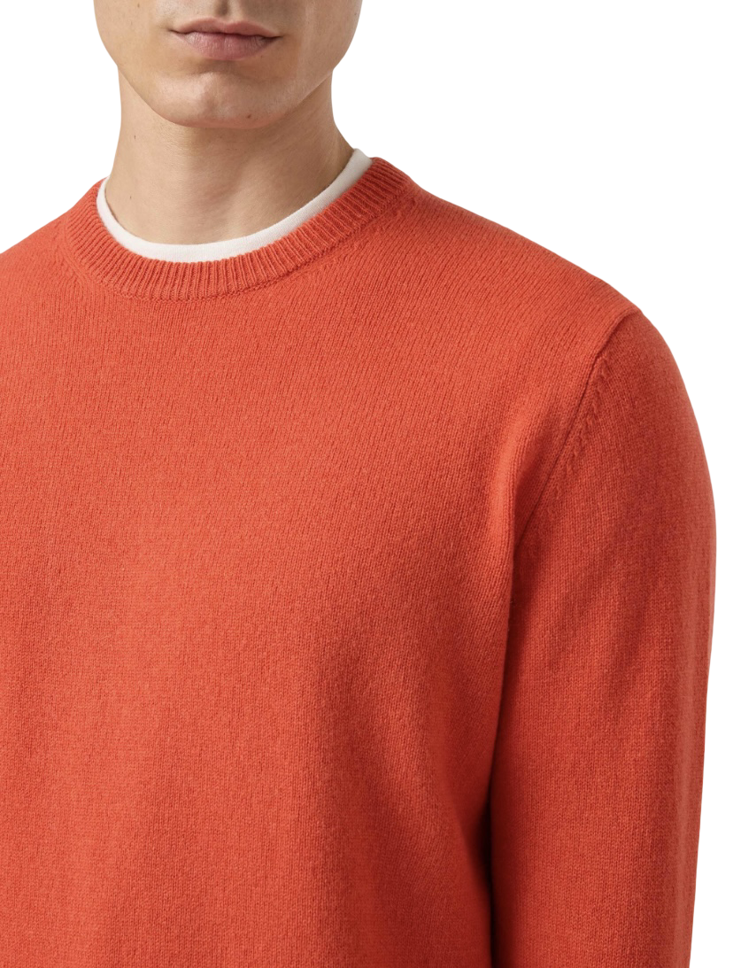 MC2 SAINT BARTH - Maglione Arancione Lambswool