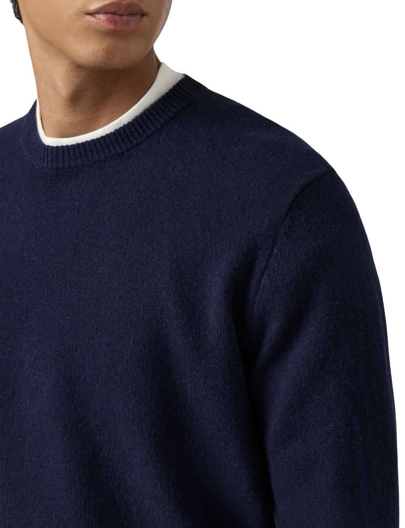 MC2 SAINT BARTH - Maglione Blu Lambswool