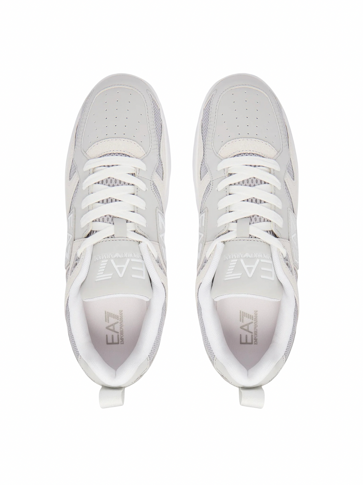 EA7 - Sneakers Slasher Bianco e Grigio