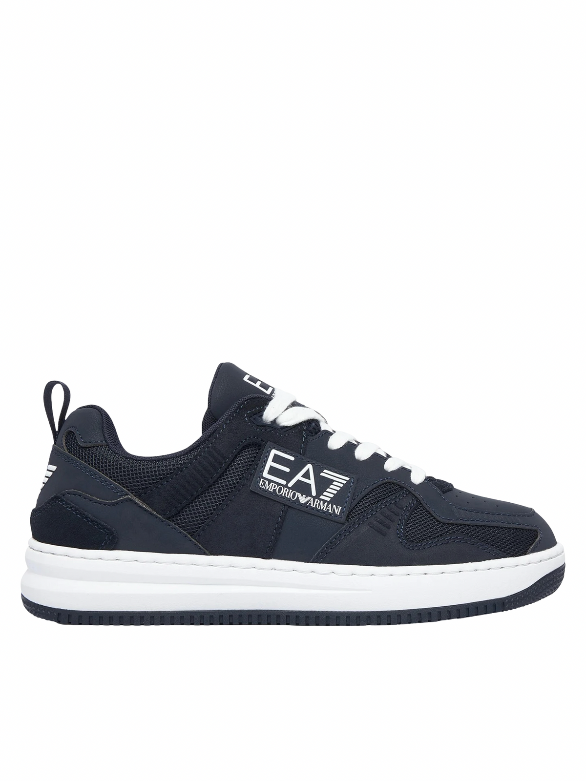 EA7 - Sneakers Slasher Bianco e Blu