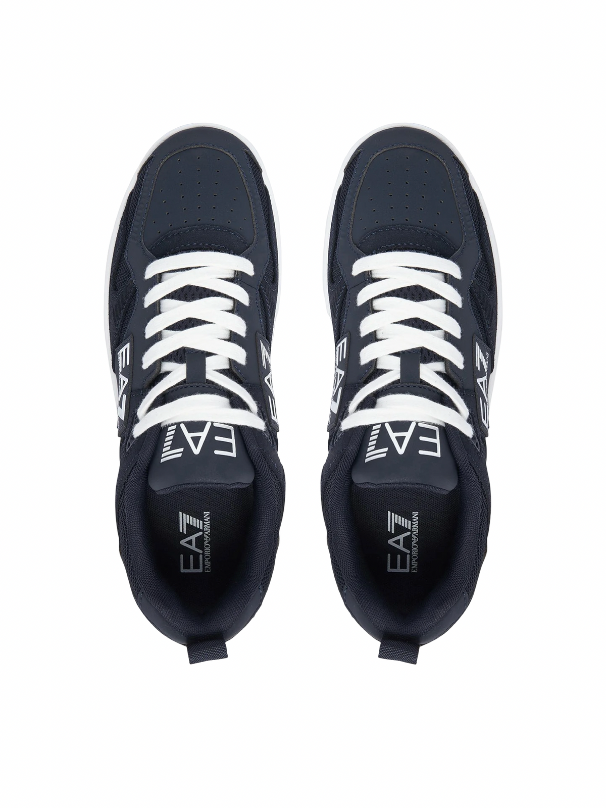 EA7 - Sneakers Slasher Bianco e Blu