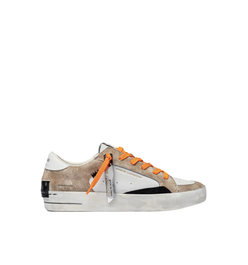 CRIME LONDON - Sneakers SK8 Deluxe in Suede Desert Sand