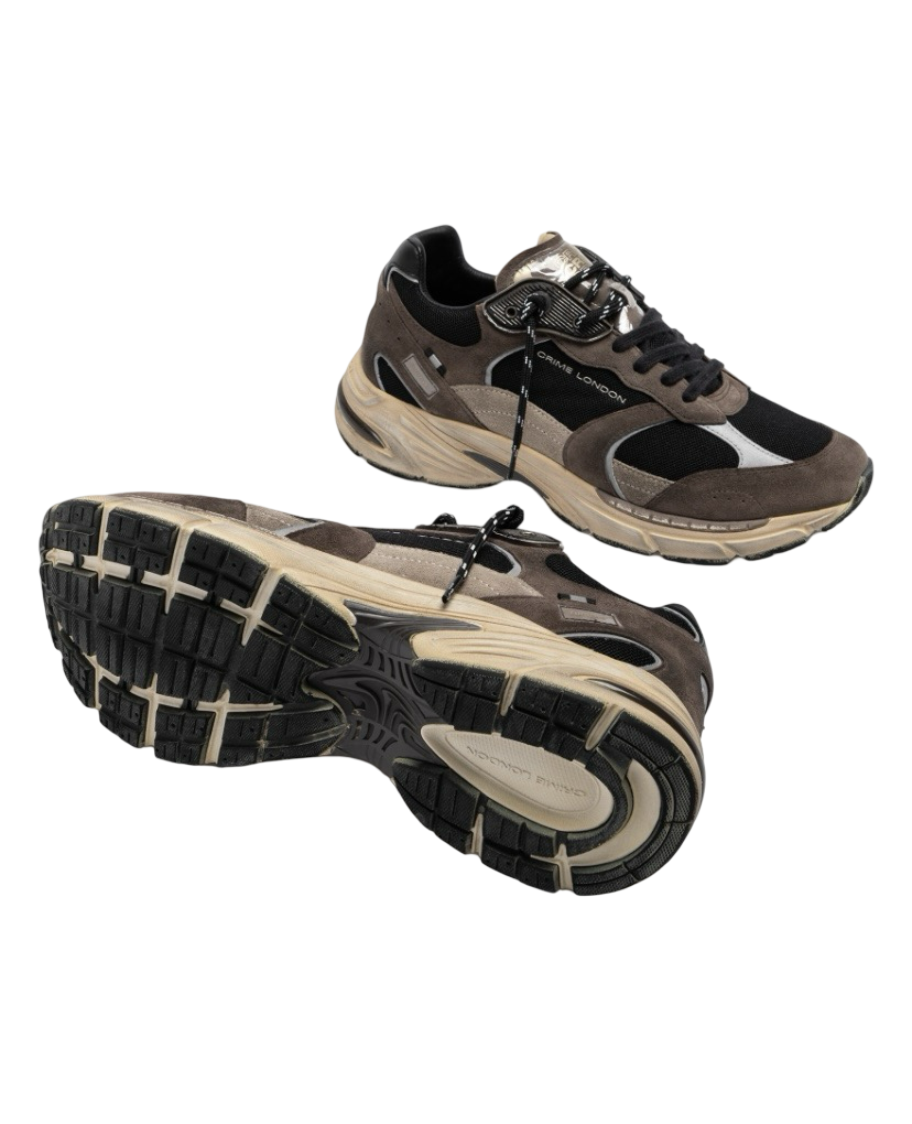 CRIME LONDON - Sneakers Fugitive 9094 Brown Ash