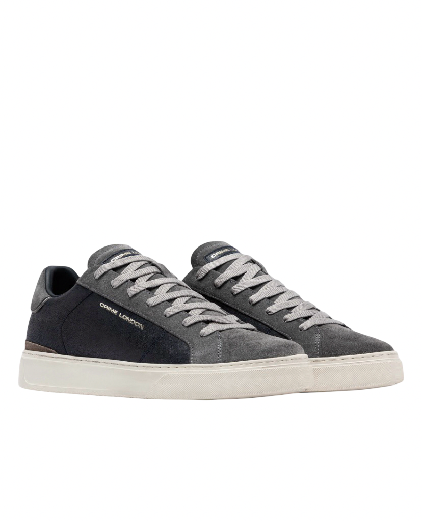 CRIME LONDON - Sneakers Blade Misty Grey e Blu