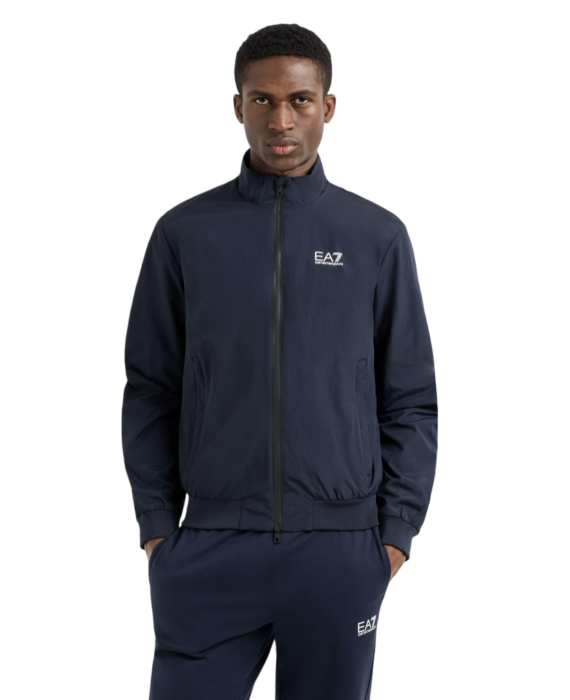 EA7 - Bomber Blouson Blu Navy Core Identity