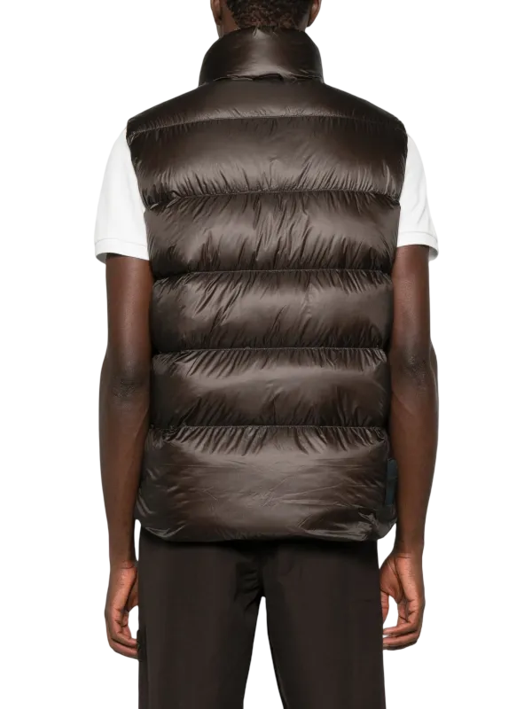 OUTHERE - Gilet Imbottito Gazer Marrone Coffee
