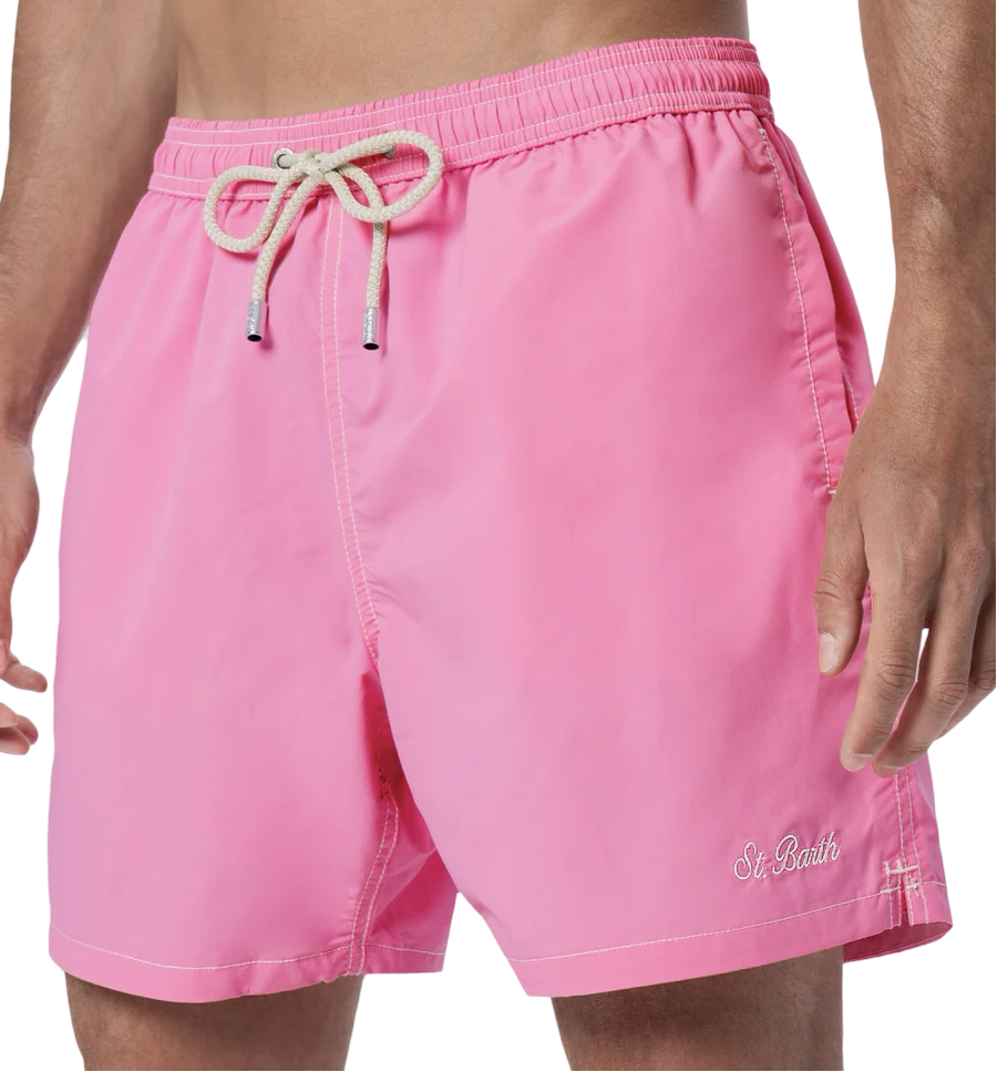MC2 SAINT BARTH - Costume Patmos Rosa Tinta Unita