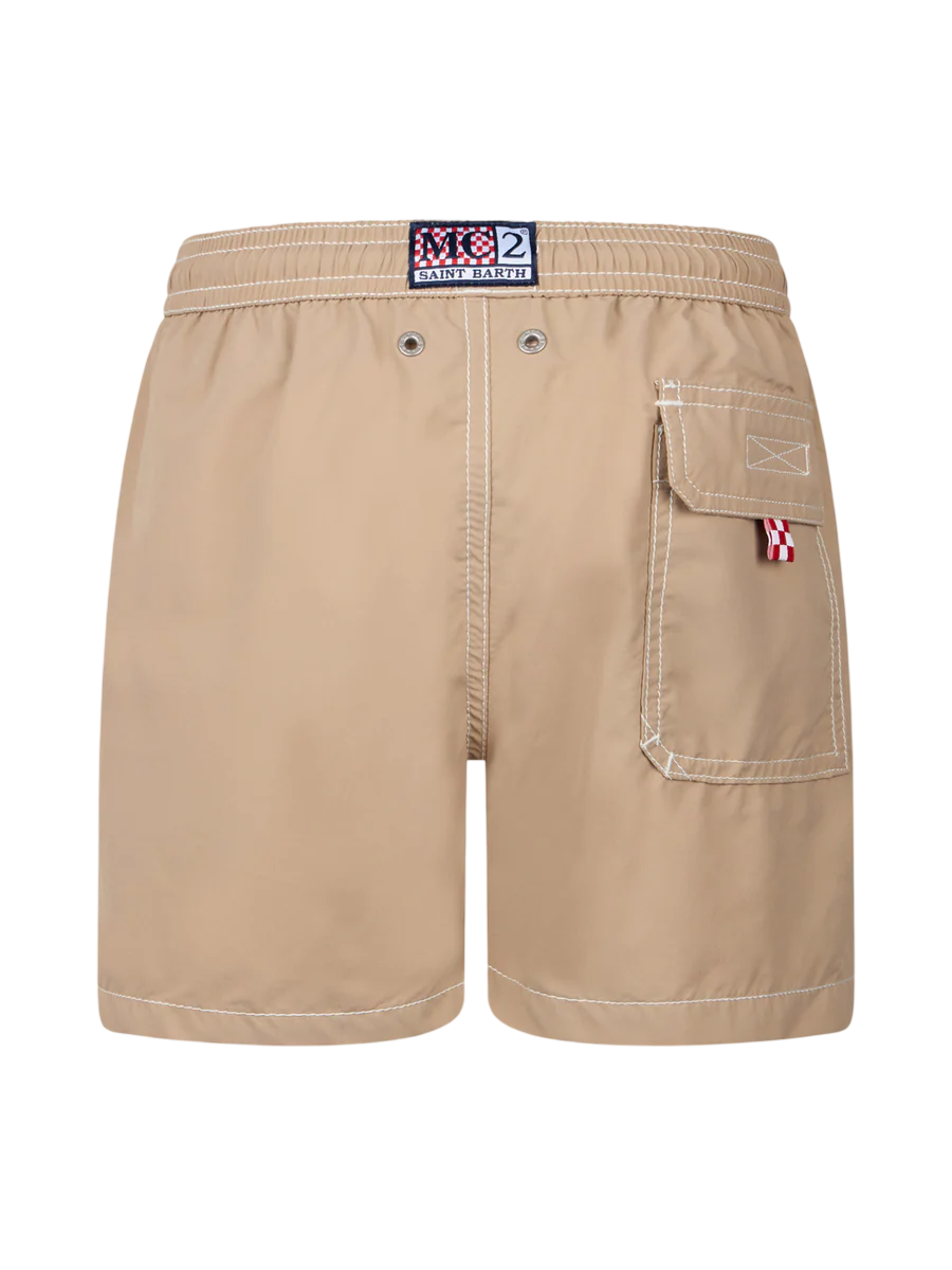 MC2 SAINT BARTH - Costume Patmos Beige Tinta Unita